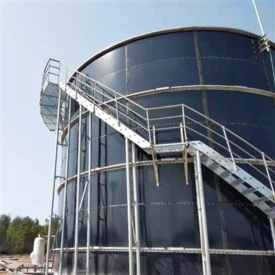 Tanque de almacenamiento de agua de riego de acero atornillado